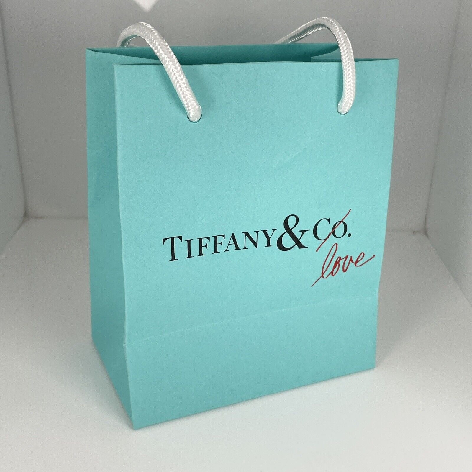 Tiffany & Co Love Limited Edition Blue Shopping Bag Gift Bag 6