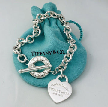 Return to Tiffany Heart Tag Toggle Bracelet