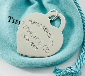 Return to Tiffany Jumbo Heart Tag Pendant or Charm