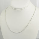 28" Tiffany & Co Mens Unisex Dog Chain Bead Necklace in Sterling Silver-4