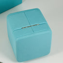 LARGE Tiffany & Co Blue Leather Empty Ring Box and Blue Gift Box-5