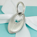 Tiffany Streamerica Keyring in Sterling Silver a& Stainless Steel Stream America-2