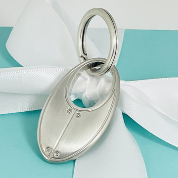 Tiffany Streamerica Keyring in Sterling Silver a& Stainless Steel Stream America - 0