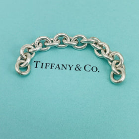 Return to Tiffany Chain Links Repair Lengthen Center Heart Tag Necklace Bracelet