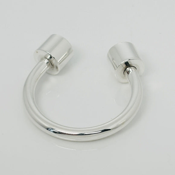 RARE Please Return to Tiffany & Co Horseshoe Key Ring Chain Keyring Keychain