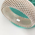 7.5" Medium Tiffany Extra Wide Somerset Mesh Bangle Bracelet - 2