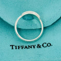 Size 8 Please Return to Tiffany & Co Oval Signet Ring in Sterling Silver - 4