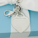 8.75" Please Return to Tiffany Large Heart Tag Charm Bracelet Plus Size-5