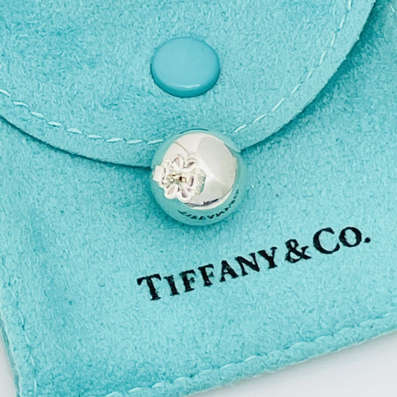 Tiffany & Co 12mm Single Replacement Lost Silver Bead Ball HardWear Stud Earring