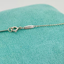 16" Tiffany & Co Elsa Peretti Chain Necklace in Sterling Silver-4