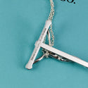18" Tiffany & Co 27mm Sterling Silver Crucifix Elsa Peretti Cross Necklace - 4