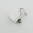 Tiffany & Co Blank Engravable Heart Padlock Charm Pendant in Sterling Silver-3