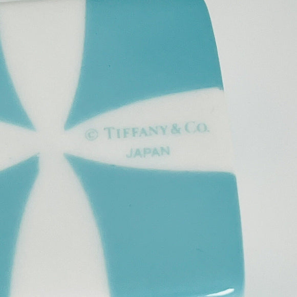 Tiffany Porcelain Blue Trinket Gift Jewelry Box Bone China Mini Small Miniature