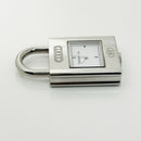 Tiffany 1837 Watch Clock Padlock Lock Charm Pendant in Stainless Steel-4
