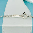 18" Tiffany & Co Chain Necklace by Elsa Peretti 1.5mm links in Sterling Silver-5