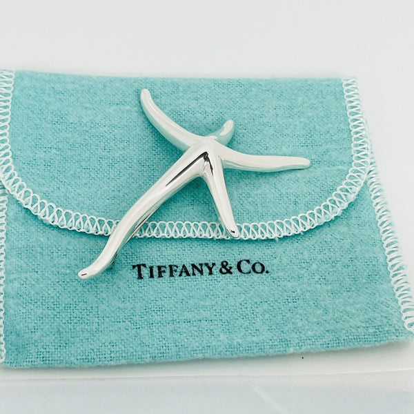 Tiffany Starfish Pin Brooch by Elsa Peretti in Sterling Silver - 3