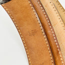 Tiffany Brown Leather Calfskin Mens Belt Size 46-7