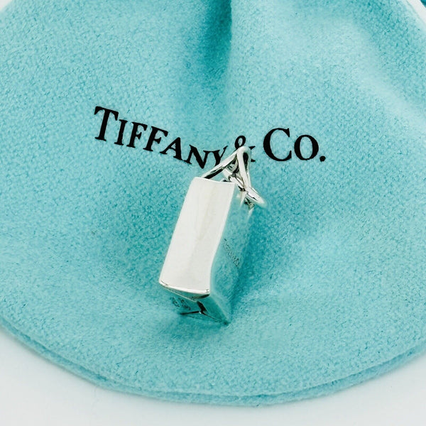 Tiffany & Co Shopping Gift Bag Charm or Pendant in Sterling Silver - 6