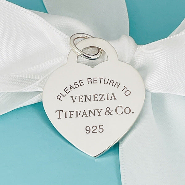 Return to Tiffany Venezia Venice Italy Jumbo Pendant Charm in Sterling Silver - 1