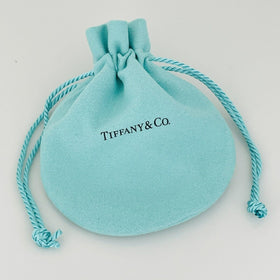 Tiffany & Co Large Blue Pouch Drawstring Anti Tarnish