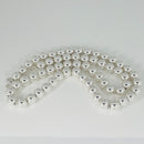 24.5” Tiffany & Co Sterling Silver HardWear 10mm Bead Necklace-3
