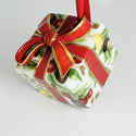 Tiffany Holiday Gift Box and Bow Christmas Holiday Ornament Bone China Porcelain - 3