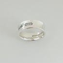 Size 8 Tiffany 1837 Ring in Sterling Silver Wide Concave-3