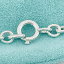 24" Tiffany & Co Large Round Link Rolo Chain Necklace Mens Unisex-6