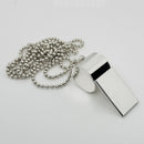 Tiffany & Co Coach Sport Whistle on 34" Bead Dog Chain in Sterling Silver-2