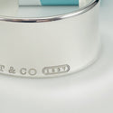 Medium 6.5" Tiffany & Co 1837 Extra Wide Cuff Bracelet in Sterling Silver - 4