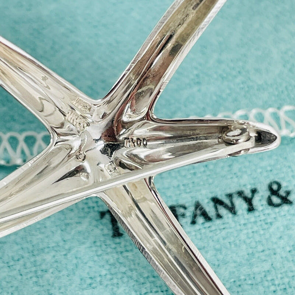Tiffany Starfish Pin Brooch by Elsa Peretti in Sterling Silver - 5