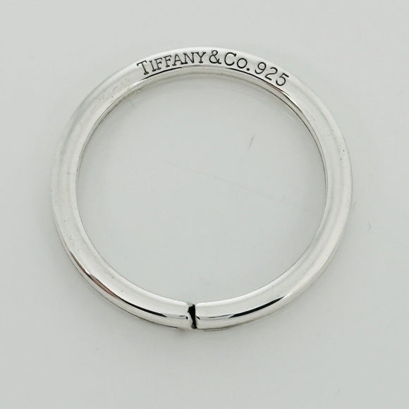 Tiffany & Co Key Ring in Sterling Silver Keyring Keychain