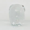 Tiffany & Co Crystal Elephant Statue or Paperweight Large and Heavy-6