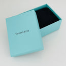 Tiffany & Co Necklace Storage Presentation Black Suede Box and Blue Gift Box-5