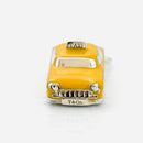 Tiffany & Co Yellow Taxi Cab Charm or Pendant in Enamel and Silver-4