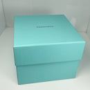 Tiffany & Co Watch or Bracelet Storage Box in Blue Leather AUTHENTIC-9