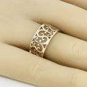 Size 6.5 Tiffany & Co Rubedo Enchant Ring Scroll Filigree Wide - 5