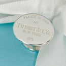 Return to Tiffany Oval Cufflink in Sterling Silver 1 Single Replacement For Lost-1