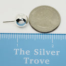 Tiffany Bead Ball Hardwear Earring Single Replacement Lost Silver Stud 10mm-4