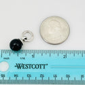 Tiffany & Co Fascination Ball Charm or Pendant in Black Onyx and Sterling Silver - 4