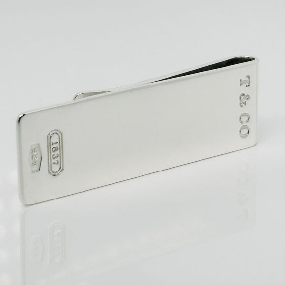 Tiffany & Co 1837 Money Clip in Sterling Silver