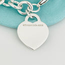 Please Return to Tiffany Heart Tag Charm Bracelet Tiffany in Sterling Silver-11