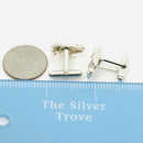 Tiffany Bull Bear Stock Market Finance Cufflinks in Sterling Silver Day Trader-6