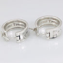 Tiffany & Co T&CO 1837 Hoop Huggie Earrings  in Sterling Silver-3