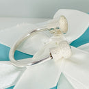 Tiffany & Co Champagne Wine Bucket Cork Sommelier Waiter Key Ring Chain-6