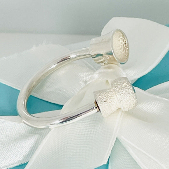 Tiffany & Co Champagne Wine Bucket Cork Sommelier Waiter Key Ring Chain