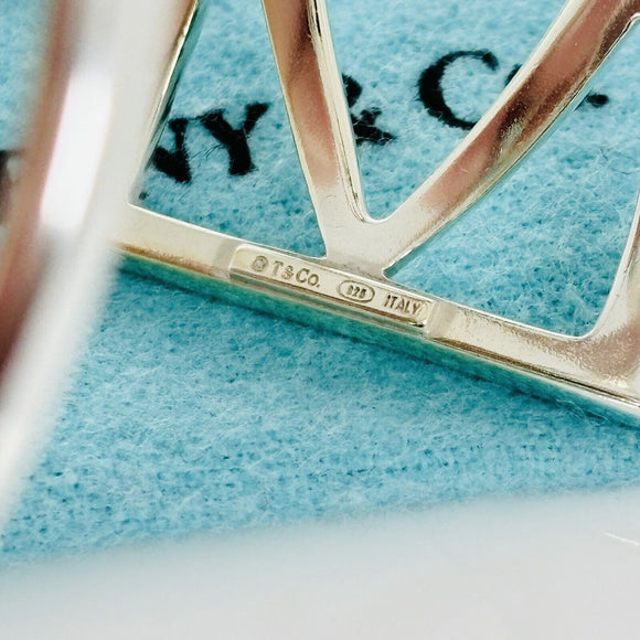 Tiffany & Co Braided Knot Wide Cuff Bracelet in Sterling Silver