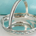Tiffany & Co Sterling Silver Makers Trinket Nut Candy Basket Dish - 4
