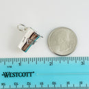 RARE Tiffany & Co I Heart Love NY Coffee Cup Beverage Tumbler Charm AUTHENTIC-6