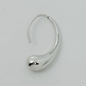 Tiffany & Co Teardrop Hook Earring by Elsa Peretti Single Replacement in Silver